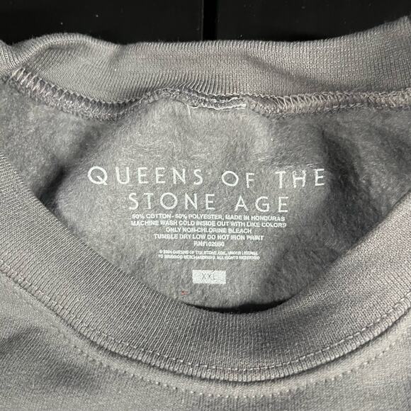 Queens of the Stone Age Songs For The Deaf Short Sleeve Crewneck Men’s Sz 2XL - Picture 4 of 4